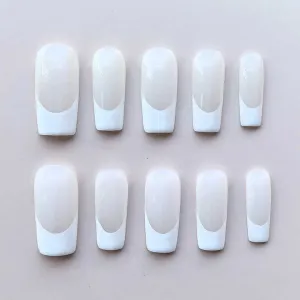 فن أظافر إبداعي بسيط ومغطى بالكامل مصنوع يدويًا - Creative Minimalist Fully Covered Handmade Nail