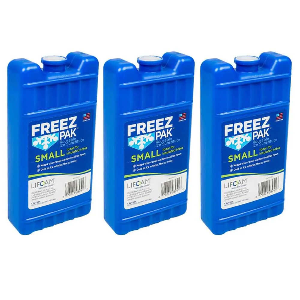 3 Pack Ice Packs Cold Therapy Pain Freez Pack Reusable Relief Sprains Sports