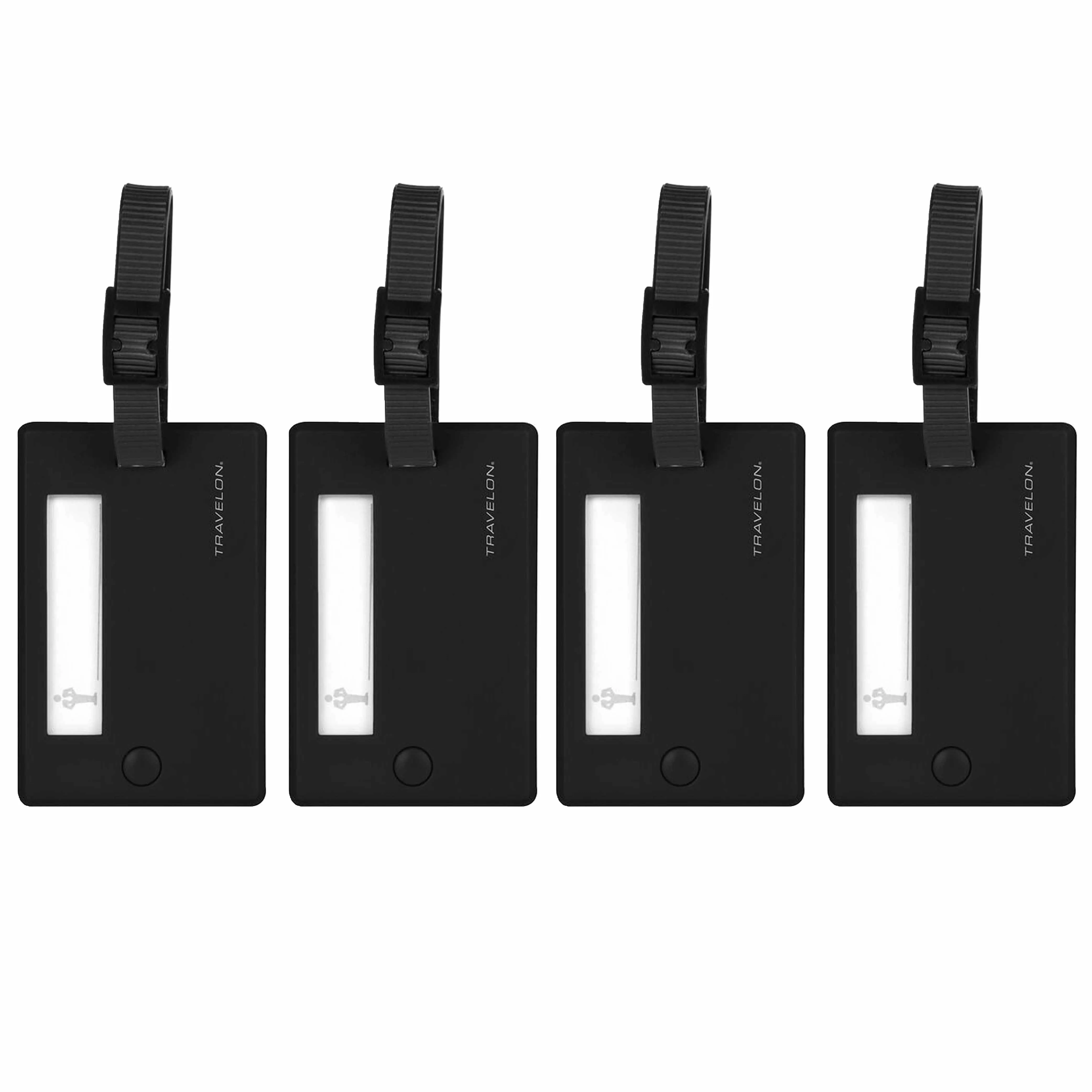 4 Sets Travelon Luggage Tags Label Travel Bag Suitcase Identify Baggage Privacy