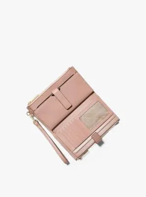 Adele Color-Block Logo Smartphone Wallet