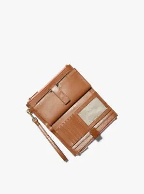 Adele Color-Block Logo Smartphone Wallet