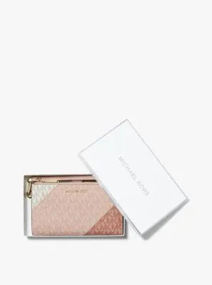 Adele Color-Block Logo Smartphone Wallet
