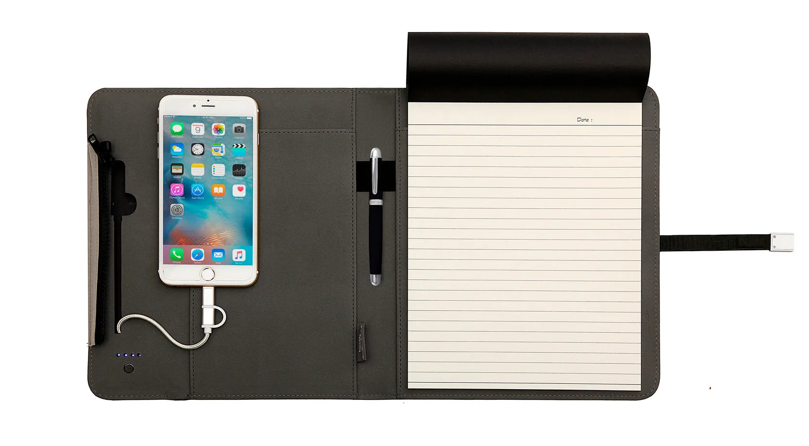 AMS-ITFO-101 - XORG - SANTHOME Powerbank folders