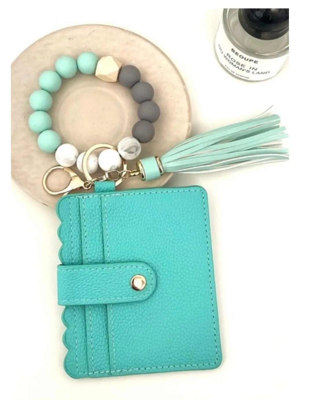 Beaded Wristlet