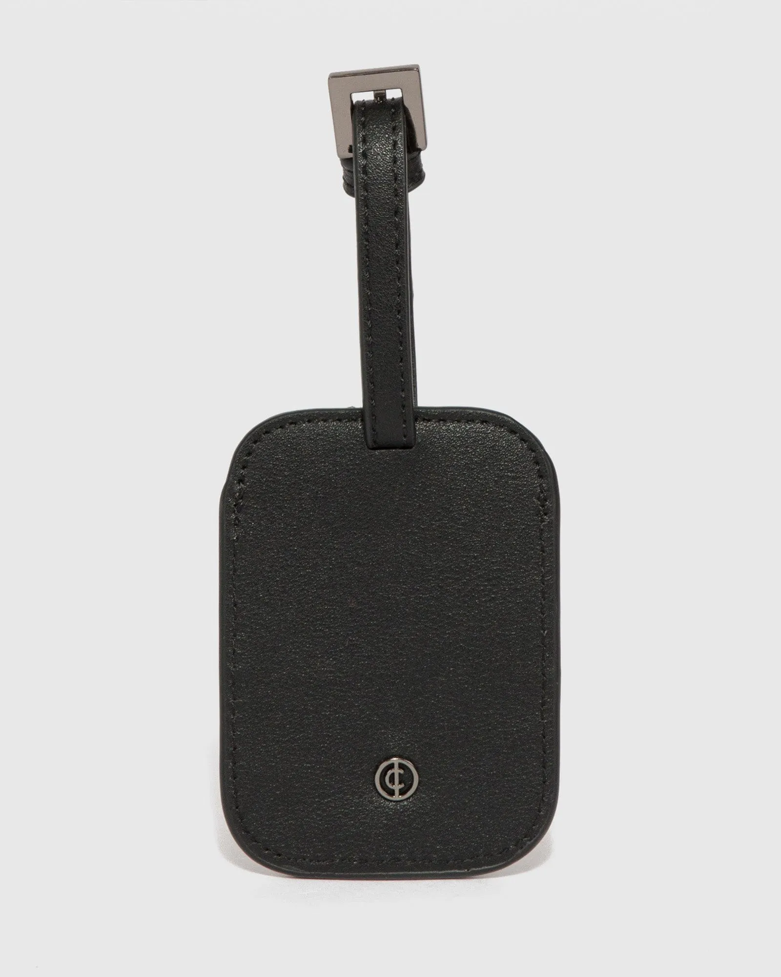 Black Classic Luggage Tag
