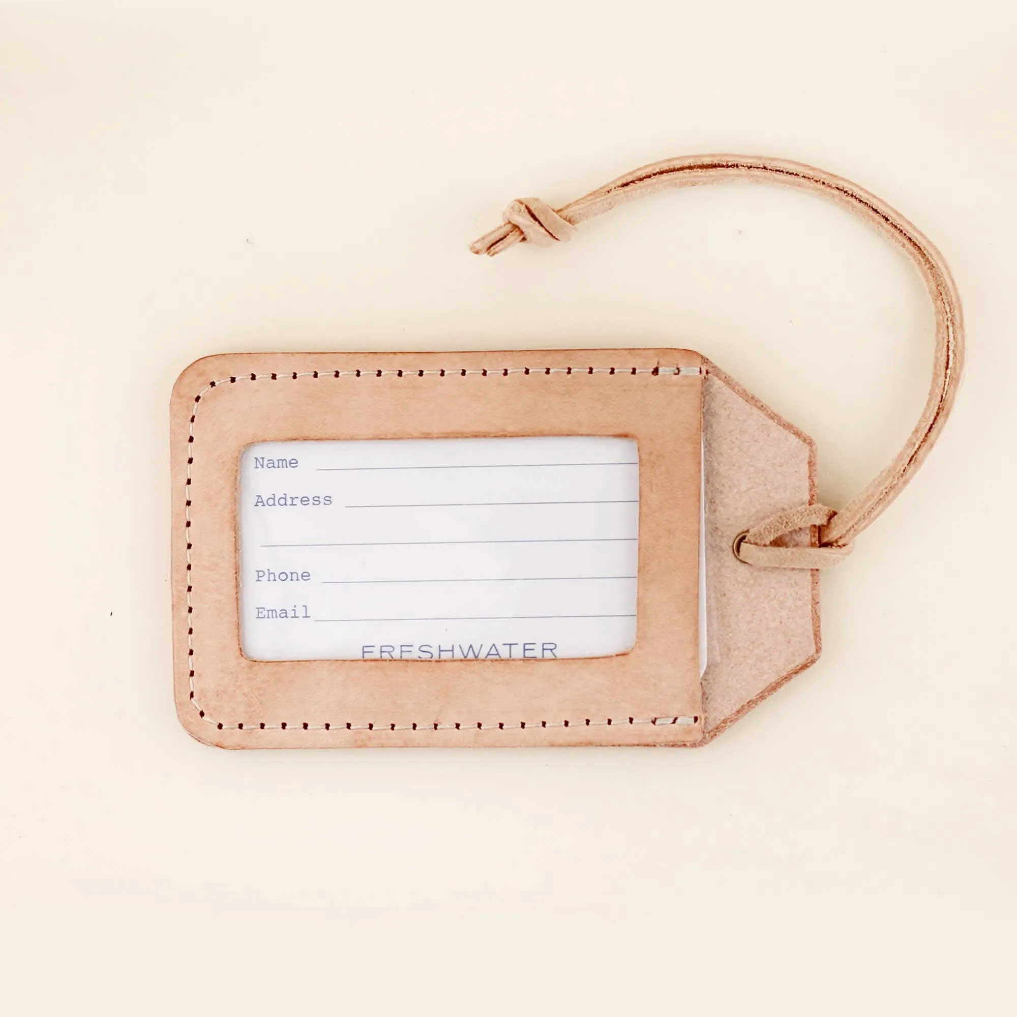 Bon Voyage Luggage Tag