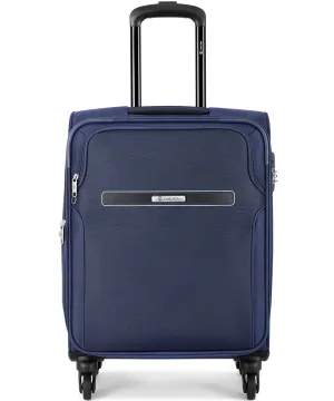 Carlton Turbolite Plus 55cm Indigo 8 Wheel Soft Top Trolley, TURBOP55MI
