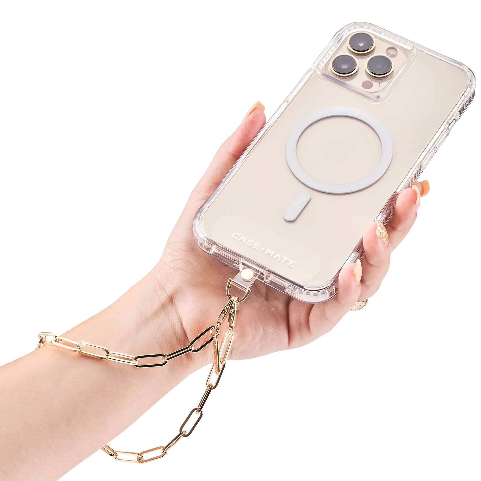 CASE-MATE Chunky Chain Phone Wristlet - Gold