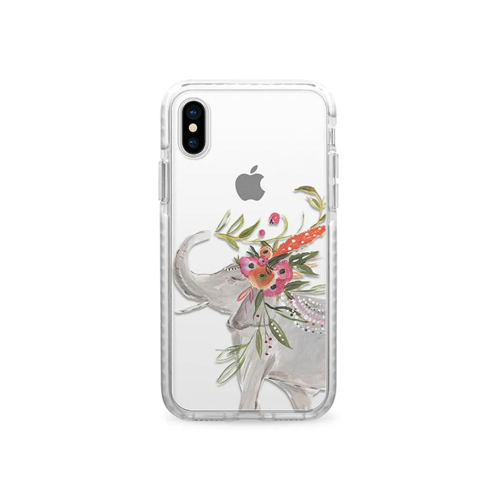 CASETIFY iPhone XS/X Impact Case Boho Elephant
