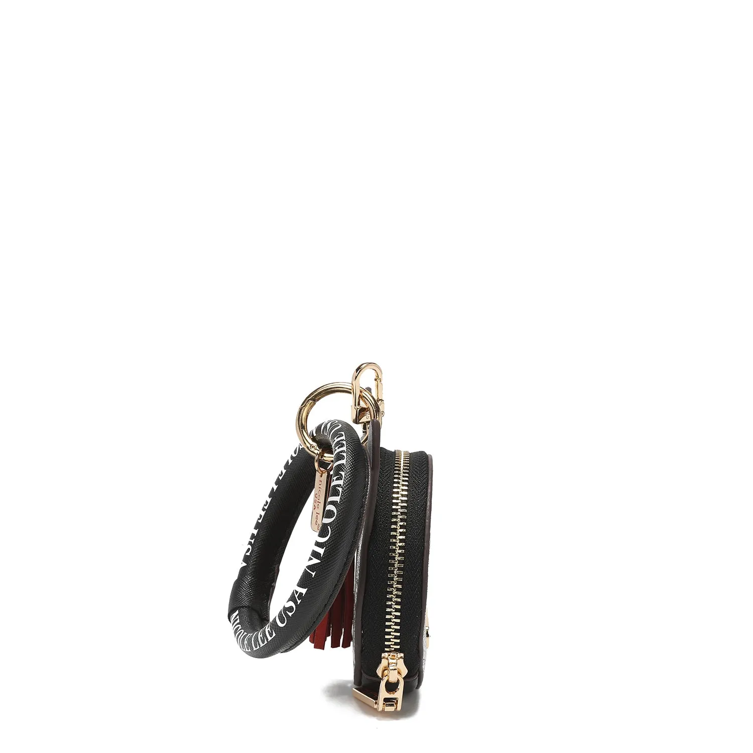 CAT COIN PURSE WRISTLET KEYCHAIN