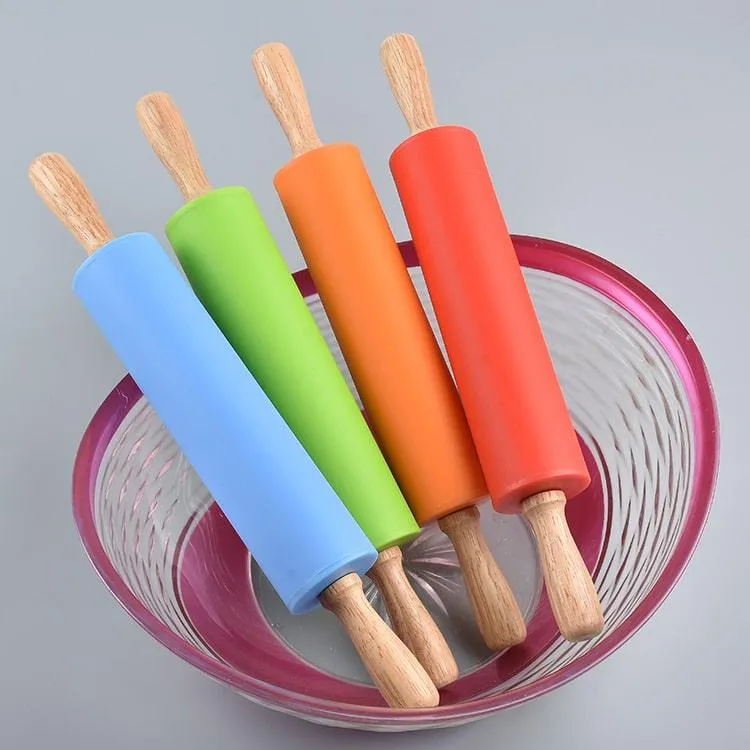 Convenient Non-Stick Eco-Friendly Silicone Rolling Pin