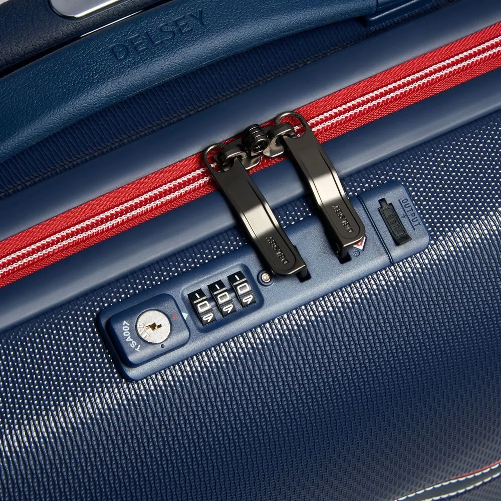 Delsey Chatelet Air 2.0 Set - 3 Piece Hardsided Luggage Blue