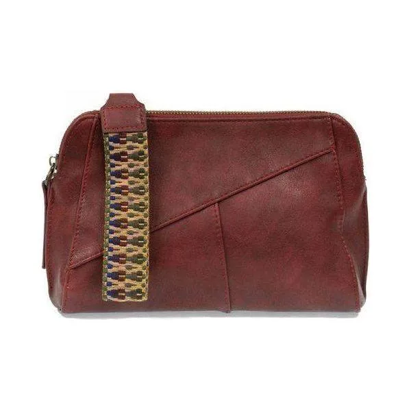 Gigi Crossbody with Woven Wristlet Strap