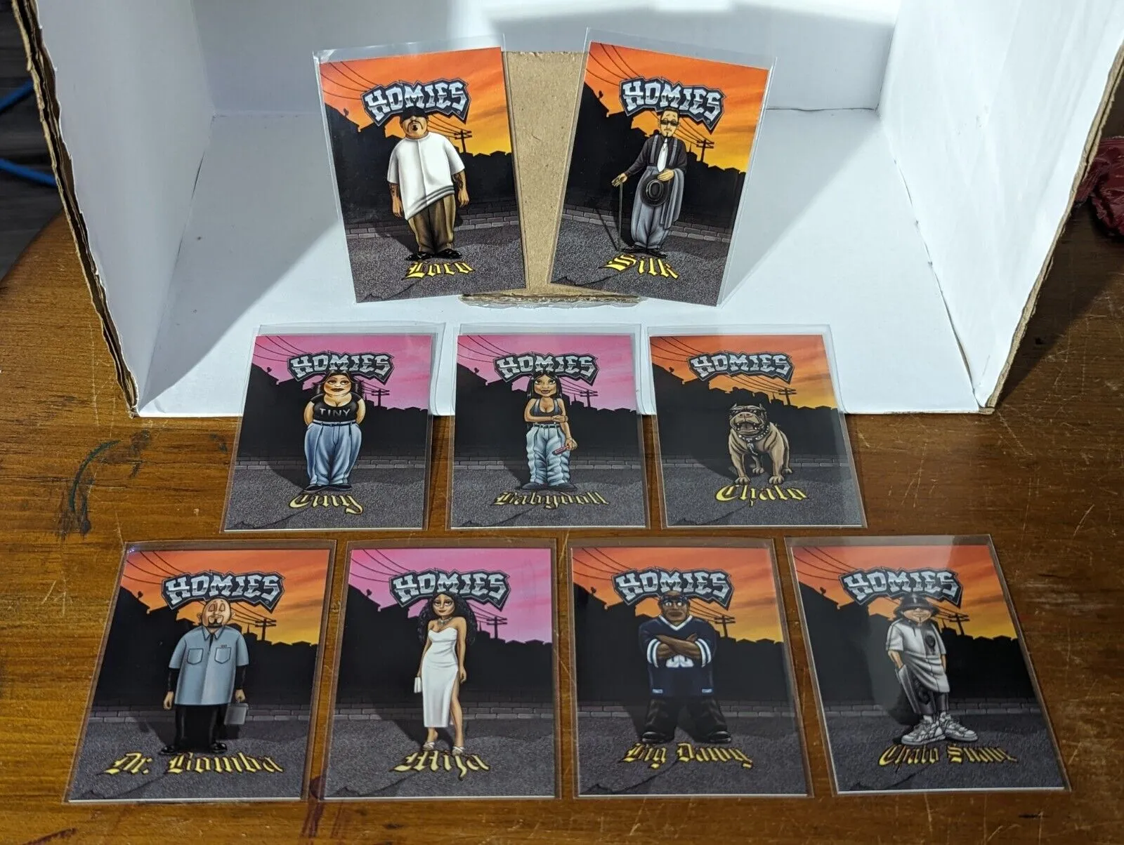 Homies Swap Cards(7 cards)