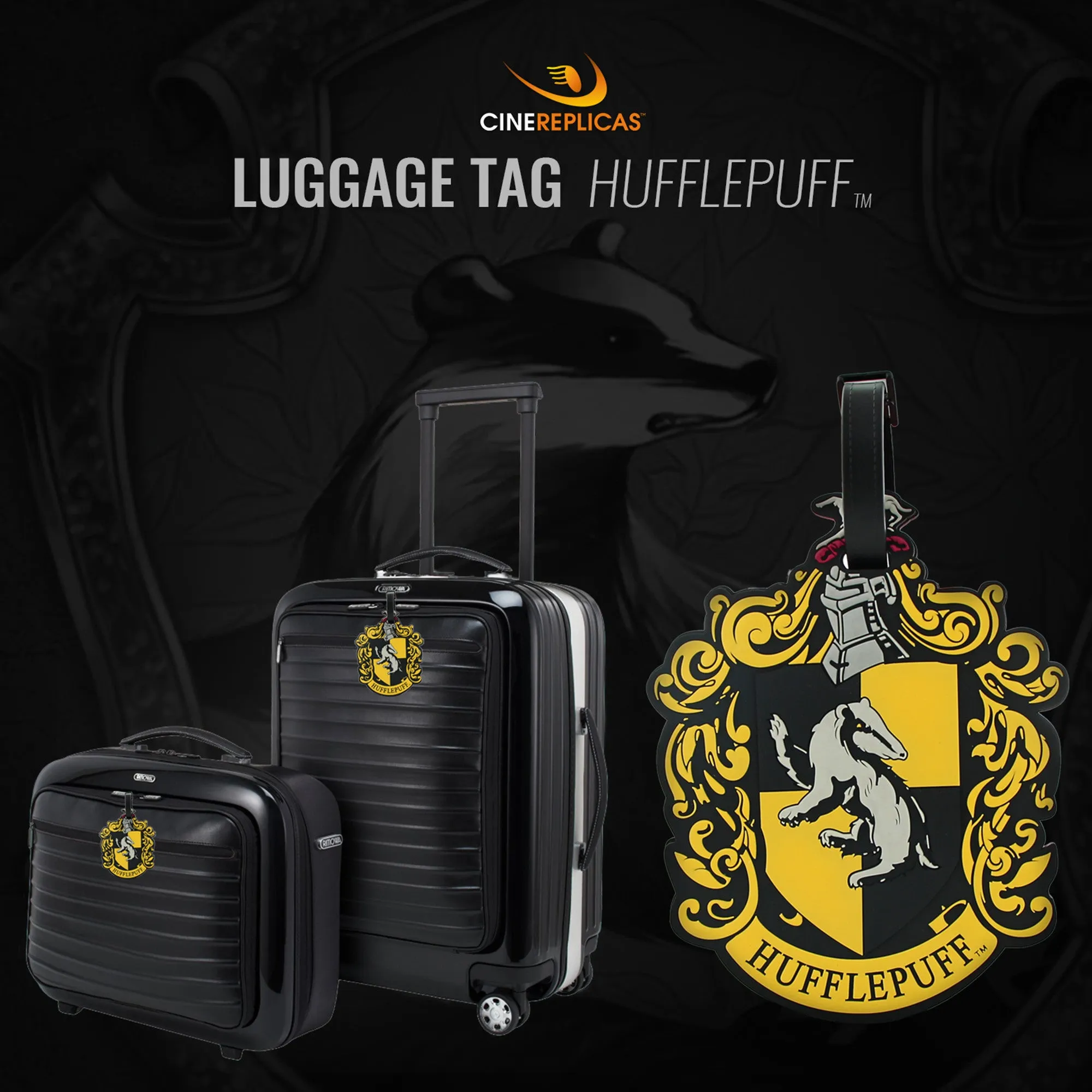 *Hufflepuff Luggage Tag