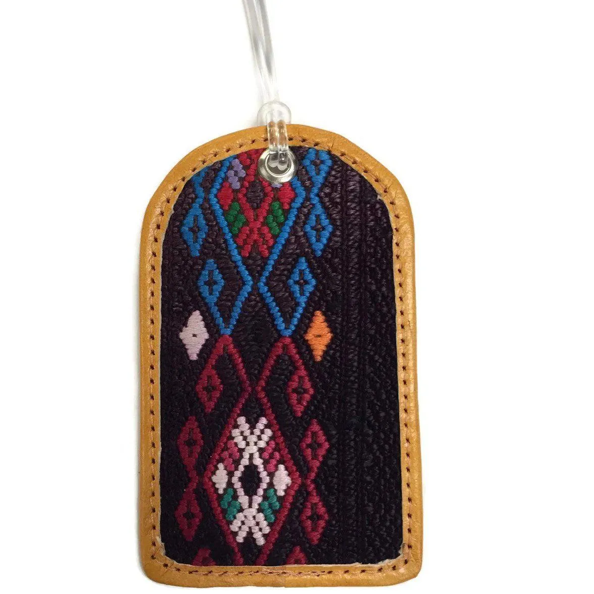 Huipil Up-cycled Luggage Bag Tag - Guatemala