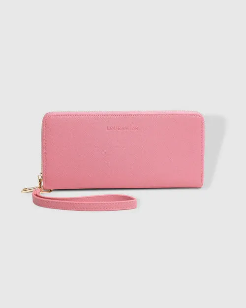 Jessica Wallet in Bubblegum Pink by Louenhide