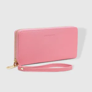 Jessica Wallet in Bubblegum Pink by Louenhide