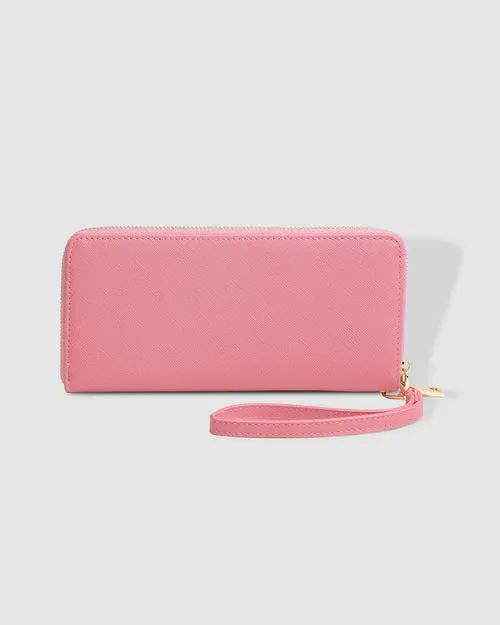 Jessica Wallet in Bubblegum Pink by Louenhide