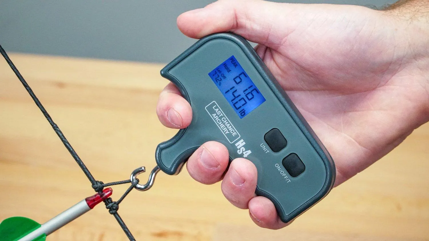 Last Chance Archery HS4 Bow Peak Weight Scale