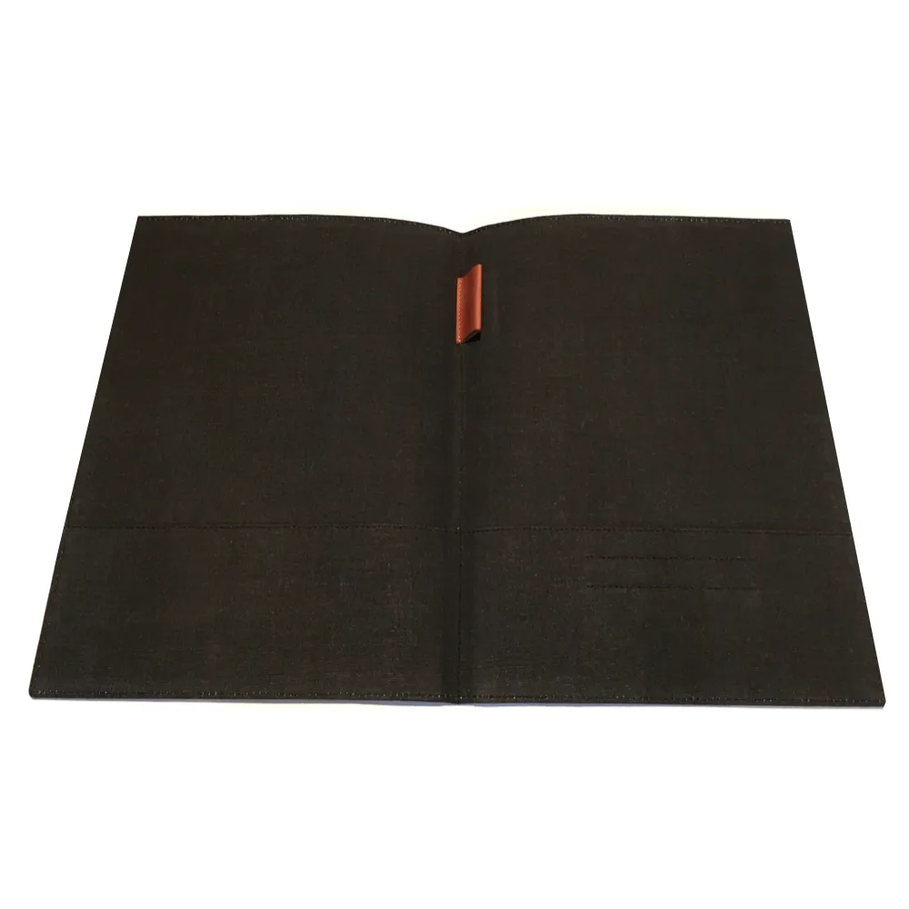 Leather Portfolio Camel