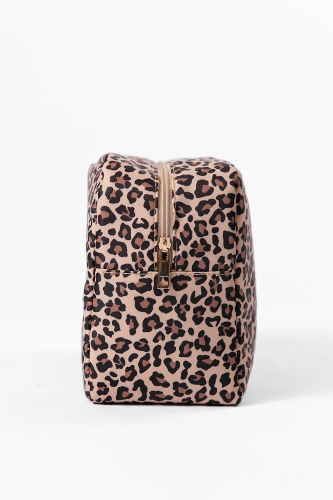 Leopard Travel Pouch Set SALE