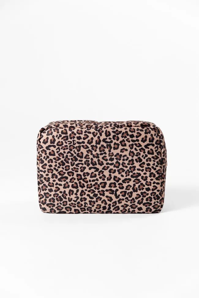 Leopard Travel Pouch Set SALE