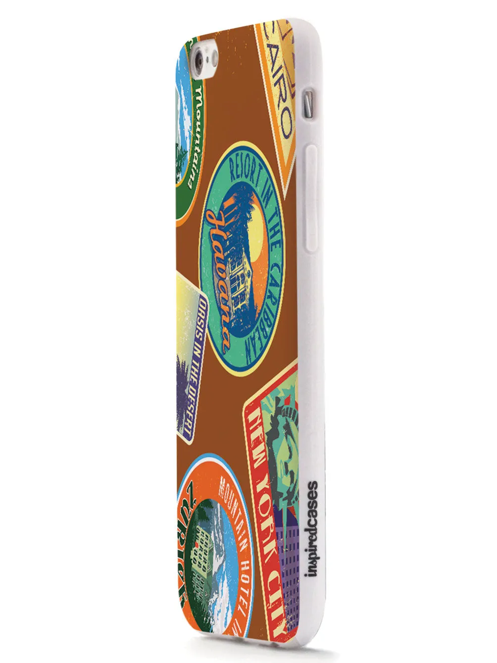 Luggage Stickers - White Case