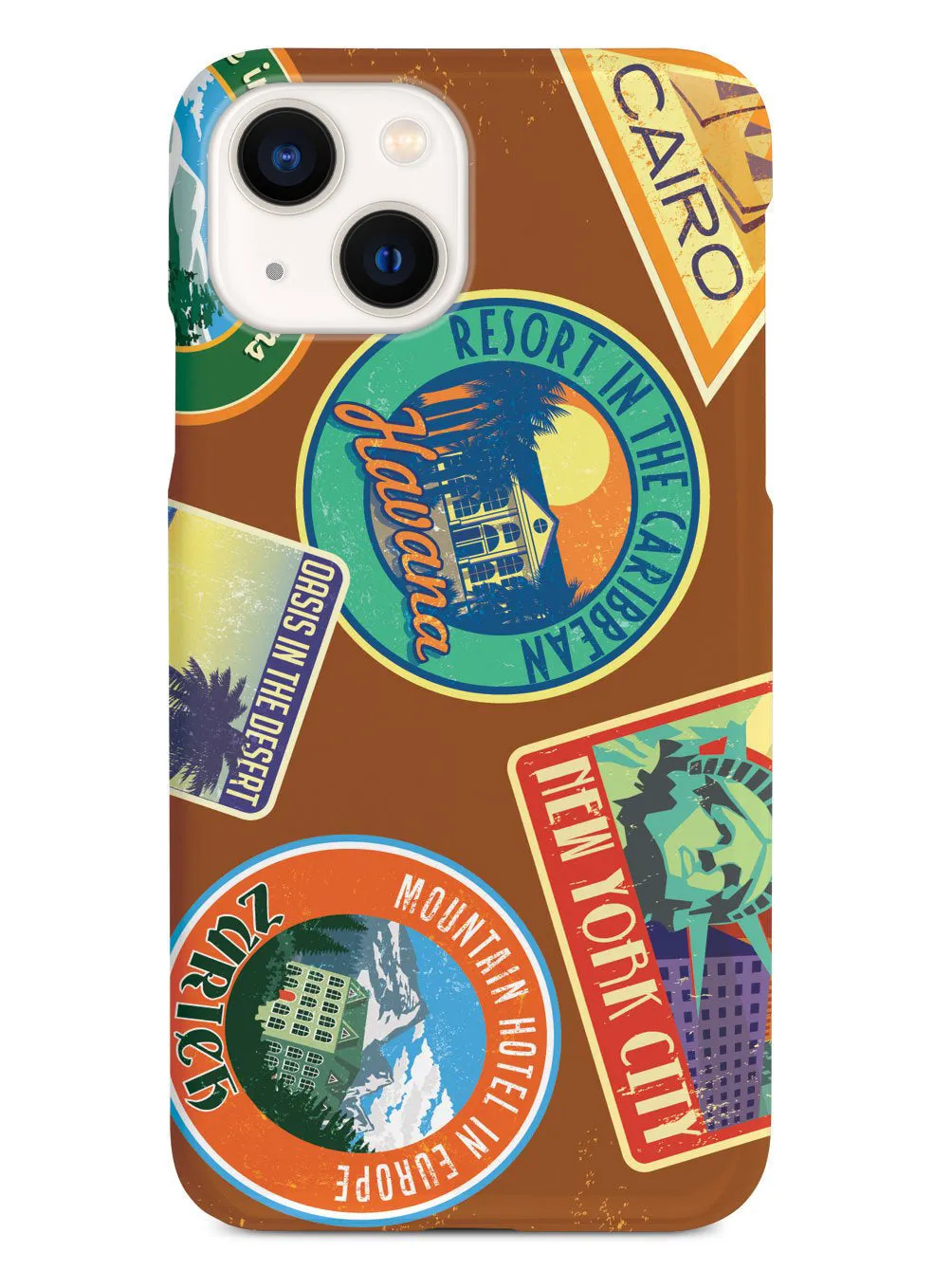 Luggage Stickers - White Case