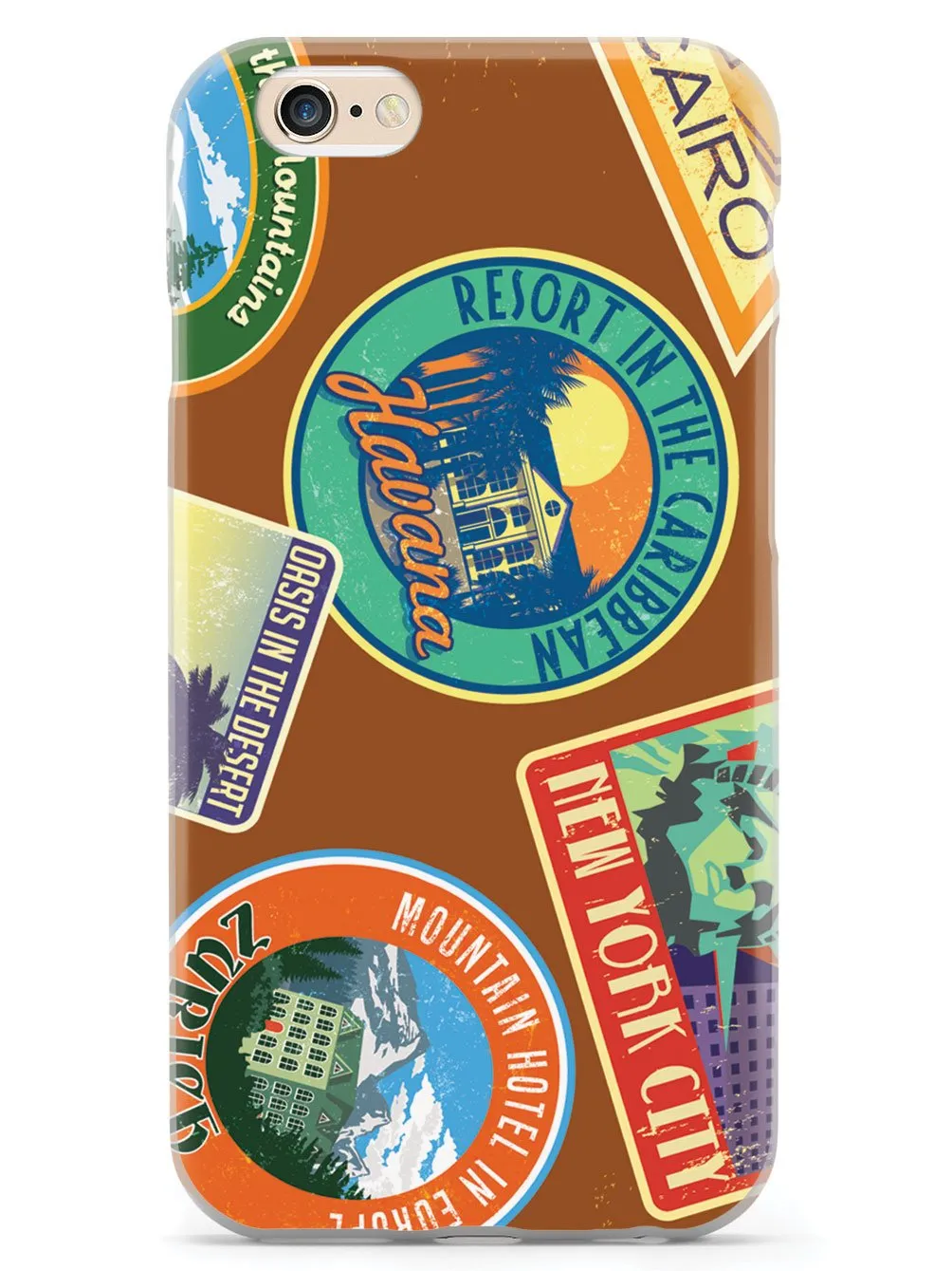 Luggage Stickers - White Case