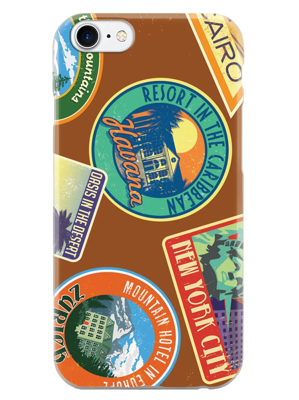 Luggage Stickers - White Case