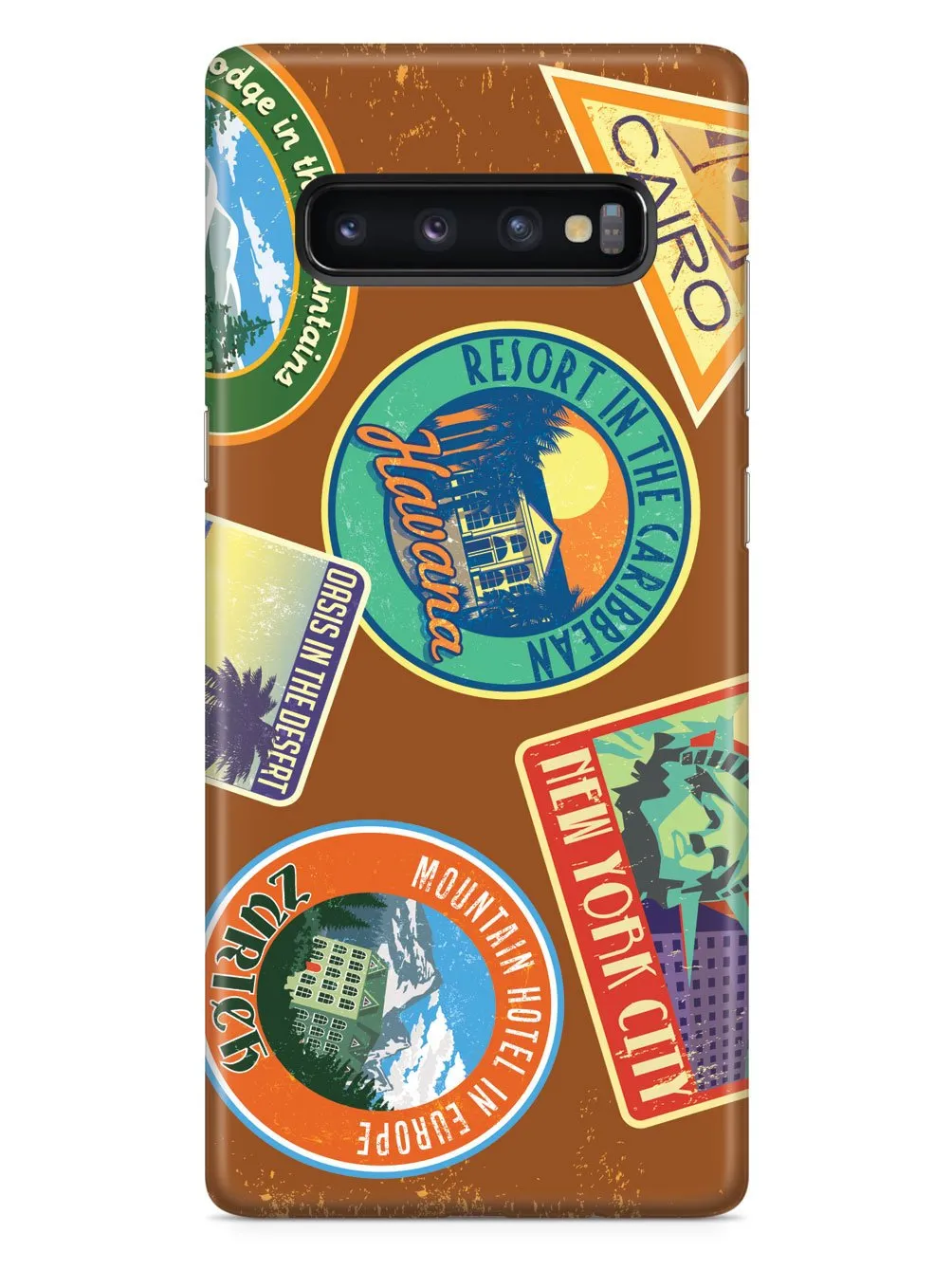 Luggage Stickers - White Case