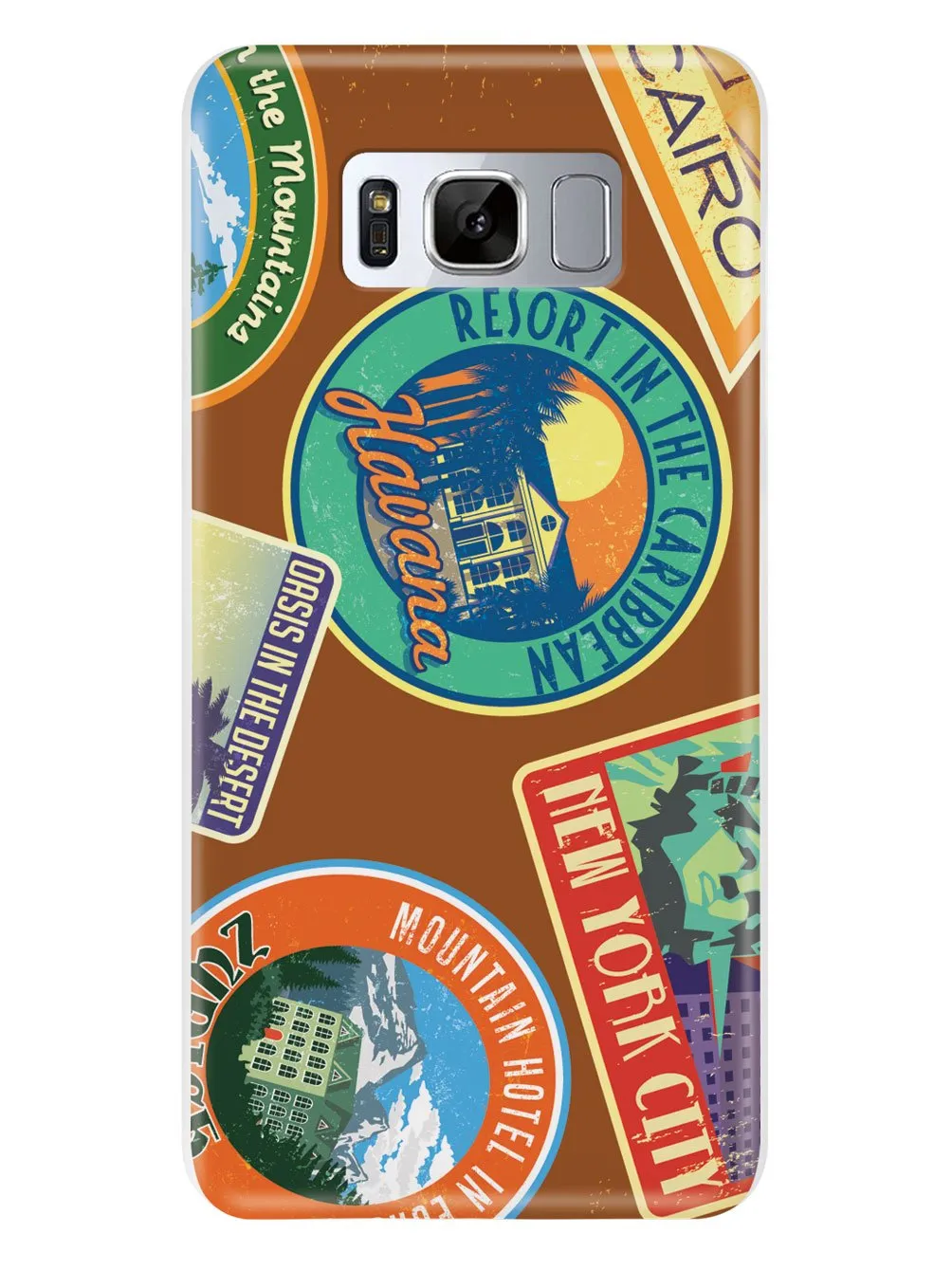 Luggage Stickers - White Case