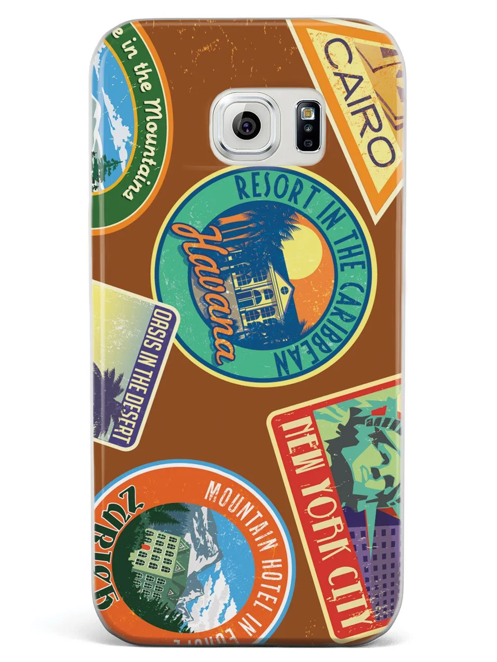 Luggage Stickers - White Case