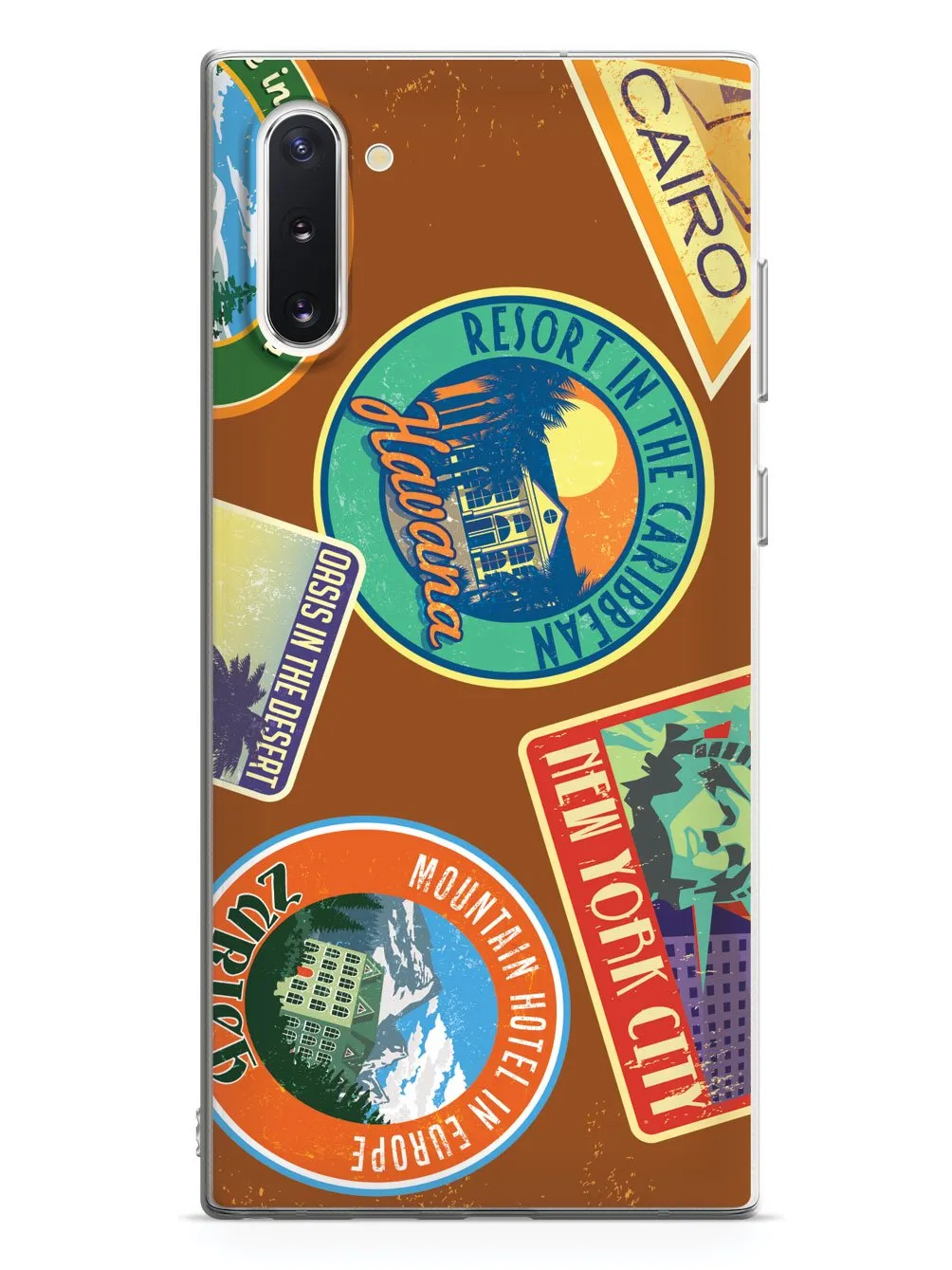 Luggage Stickers - White Case