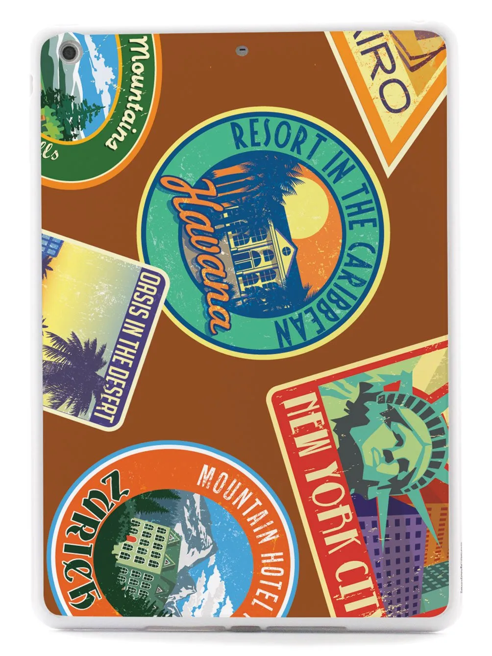 Luggage Stickers - White Case