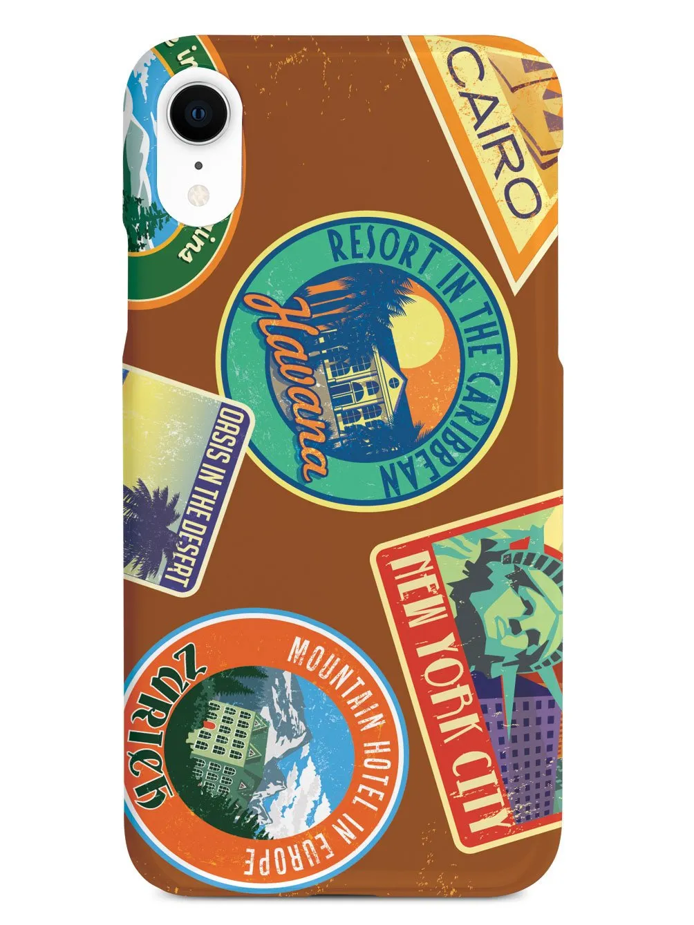 Luggage Stickers - White Case