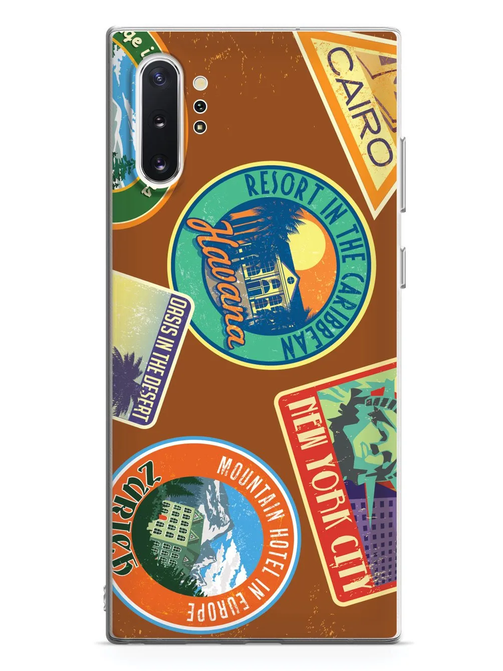 Luggage Stickers - White Case