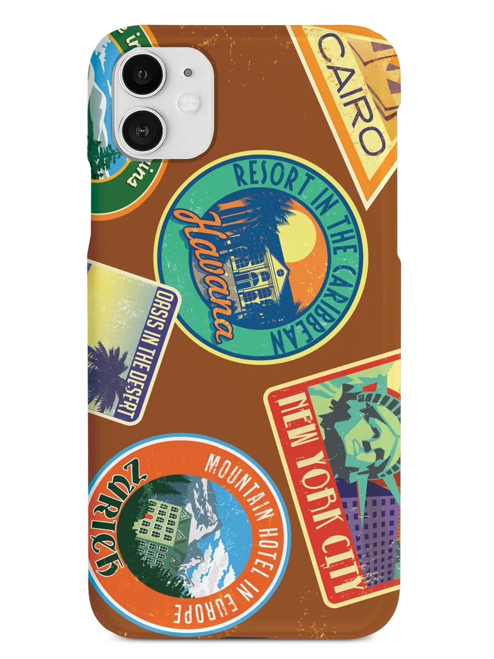 Luggage Stickers - White Case