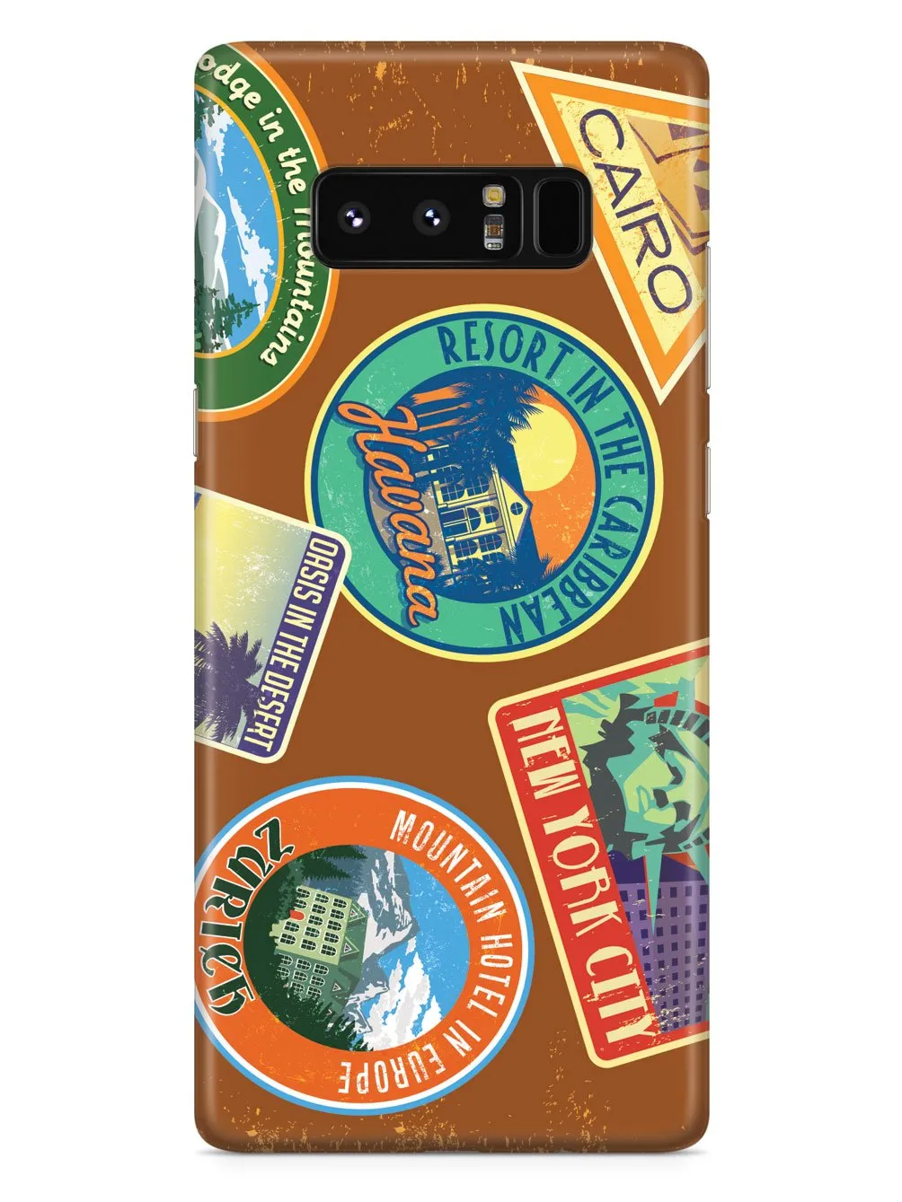 Luggage Stickers - White Case