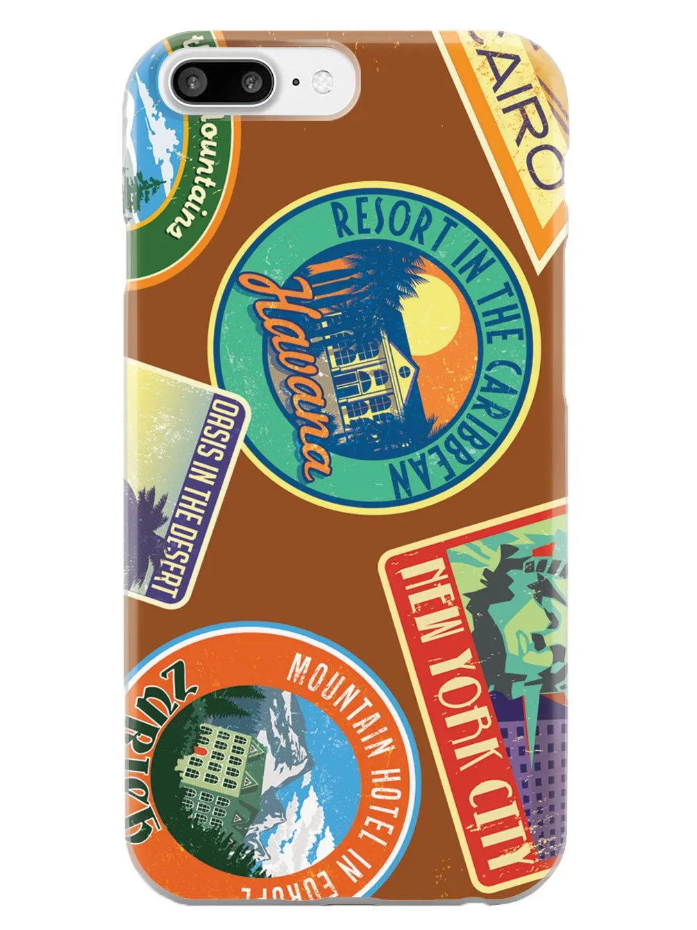 Luggage Stickers - White Case