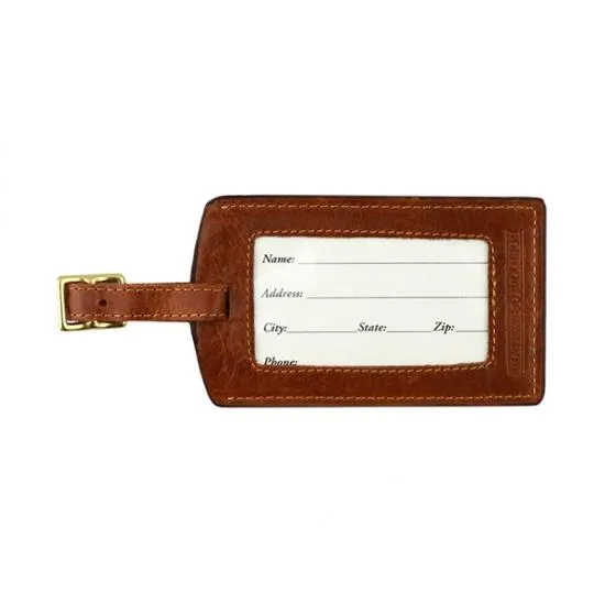 Needlepoint Luggage Tag