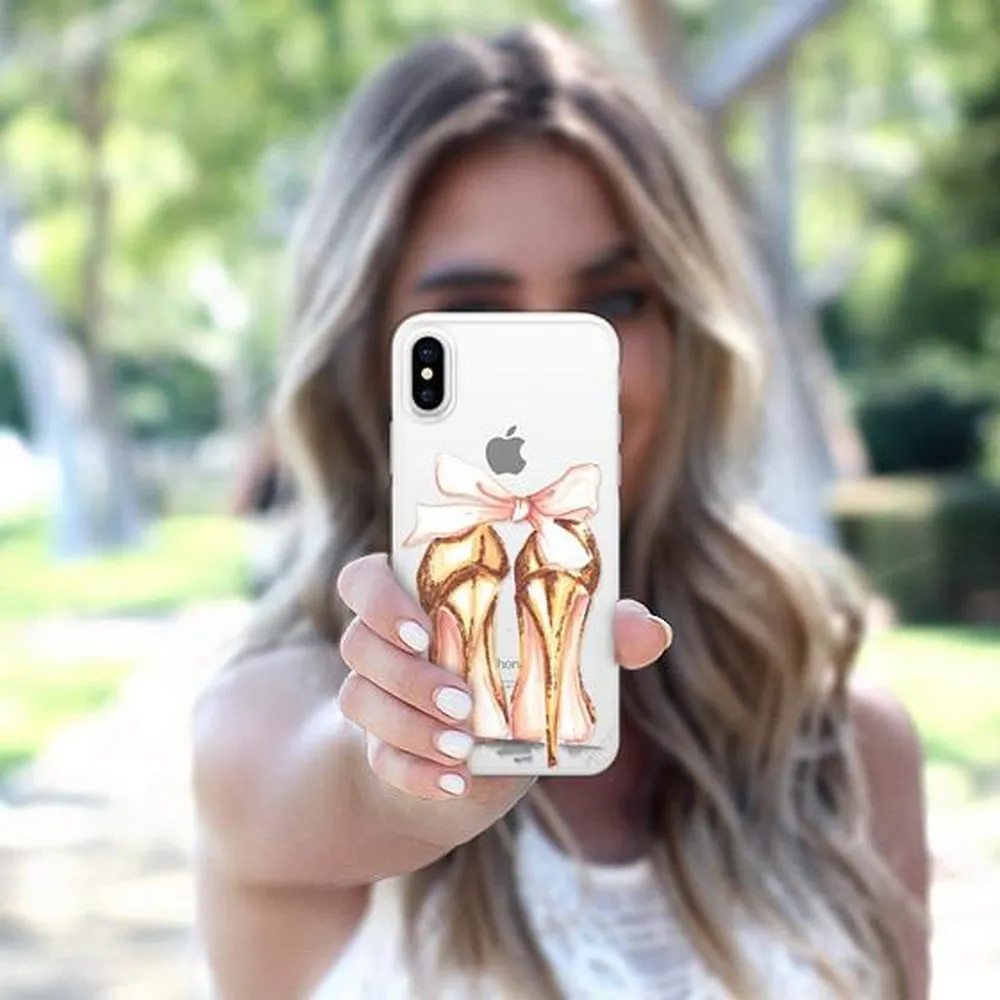 [OPEN BOX] CASETIFY Snap Case Golden Heels for iPhone XS/X
