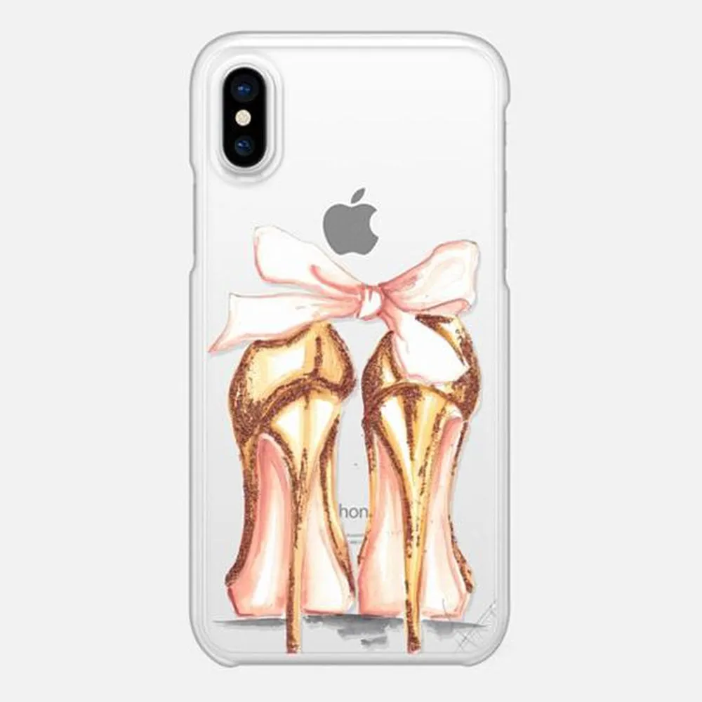 [OPEN BOX] CASETIFY Snap Case Golden Heels for iPhone XS/X