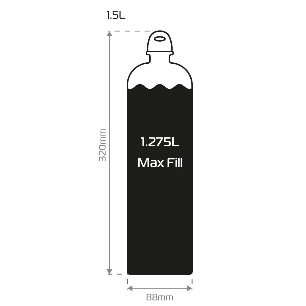 Oxford Lightweight Leakproof Fuel Storage Flask