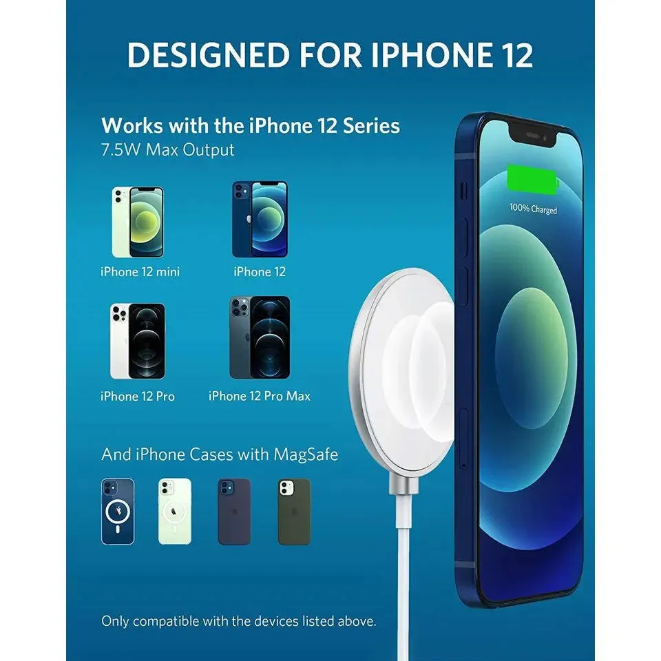 PowerWave Magnetic Pad Wireless Charger