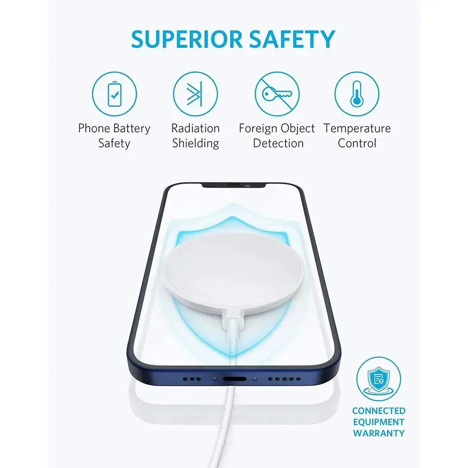 PowerWave Magnetic Pad Wireless Charger