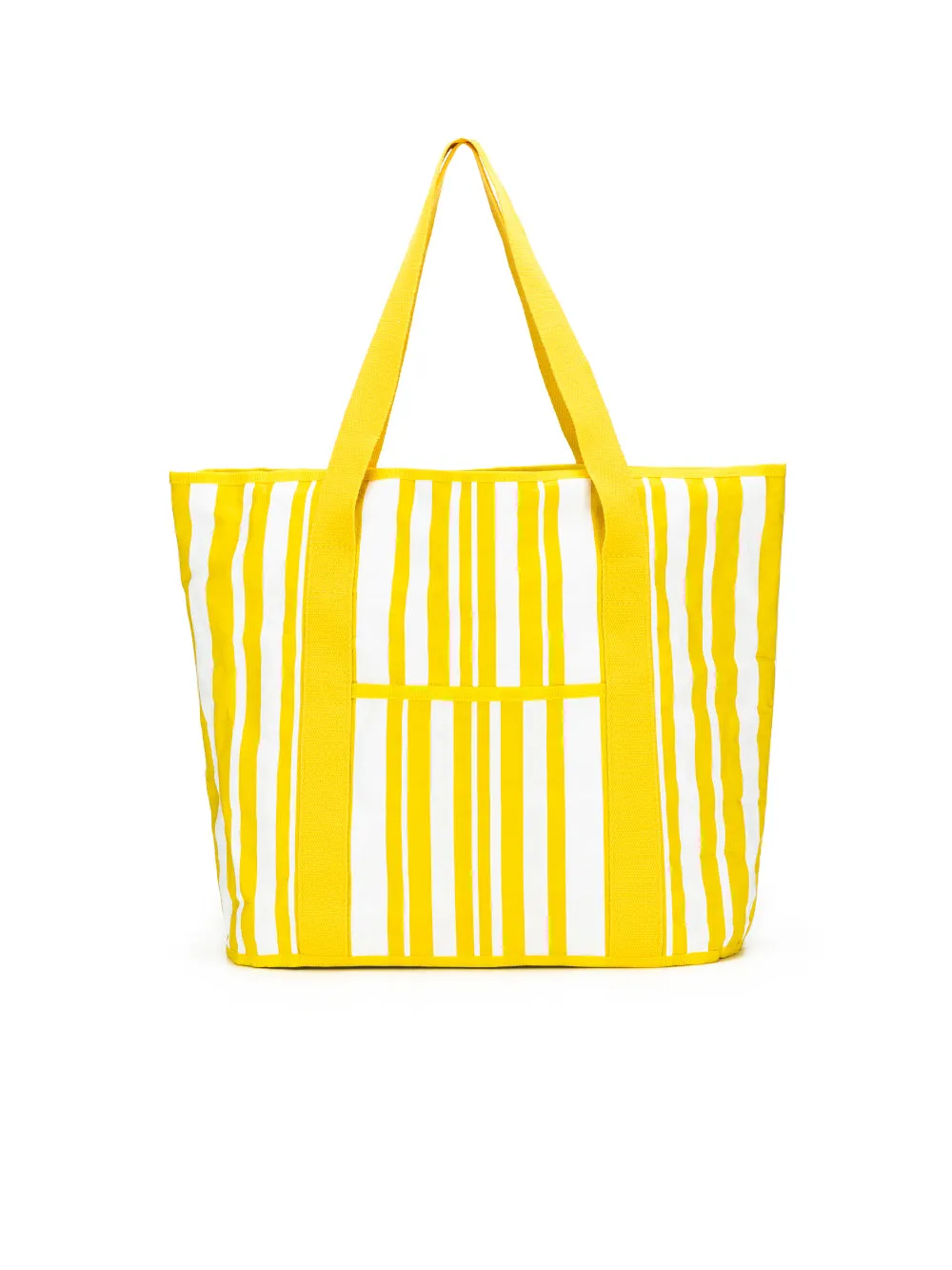 Sabbia Beach Bag Small - Yellow Stripe