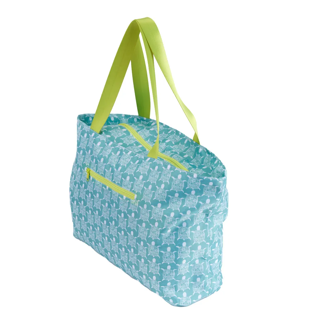 Sea Turtle Splash Proof Beach Bag
