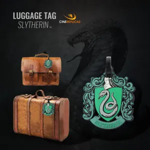 Slytherin Luggage Tag